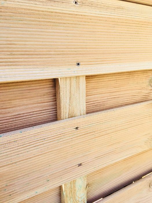 Solidna Pergola Płot Płoty Pergole 180x180 cm LUX08 Najlepsza Jakość