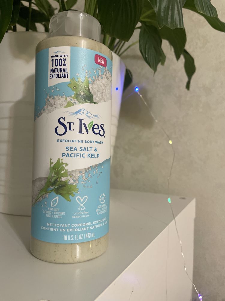 St. Ives гель для душу, з морською сіллю і водоростями
