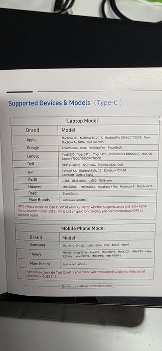 UPERFECT 18.5 inch Portable monitor Touchscreen 120Hz