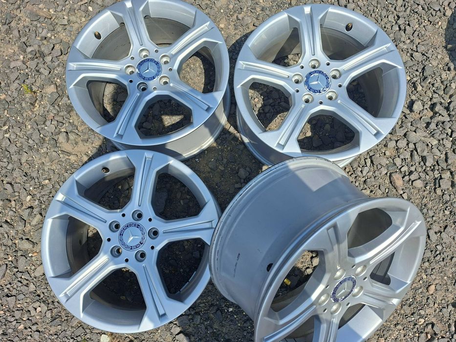 [A164] ALUELGI 17' 5x112 ORYGINAŁ MERCEDES DWIE Szerokości 2x8J,2x7,5J