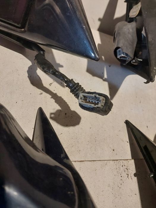 BMW e 32 e32 lusterko prawe lewe czarne niebieskie