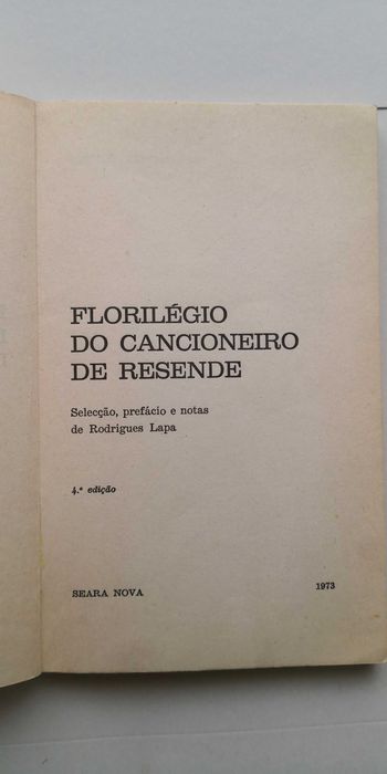 Florilégio do Cancioneiro de Resende