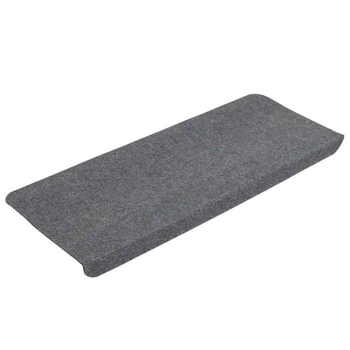 Vidaxl Maty Na Schody Samoprzylepne 30 Szt. Szare 65X24,5X3,5 Cm