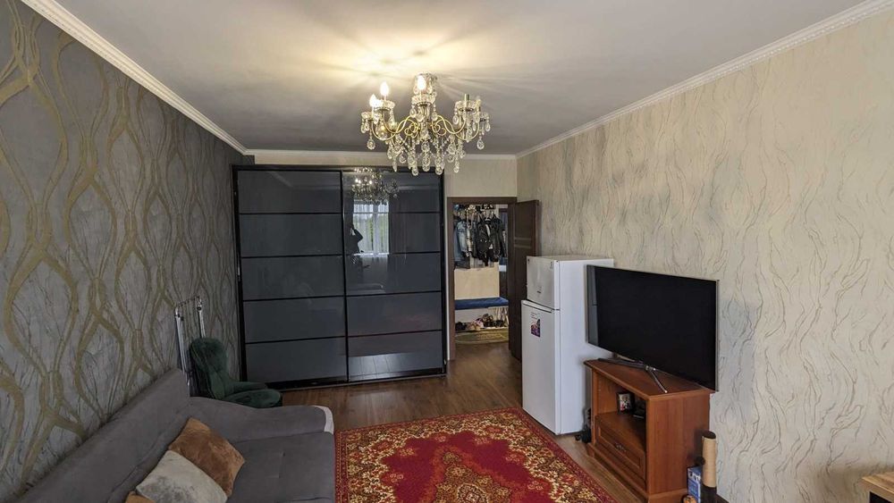 2 комнатная квартира Молодежное с хорошим ремонтом