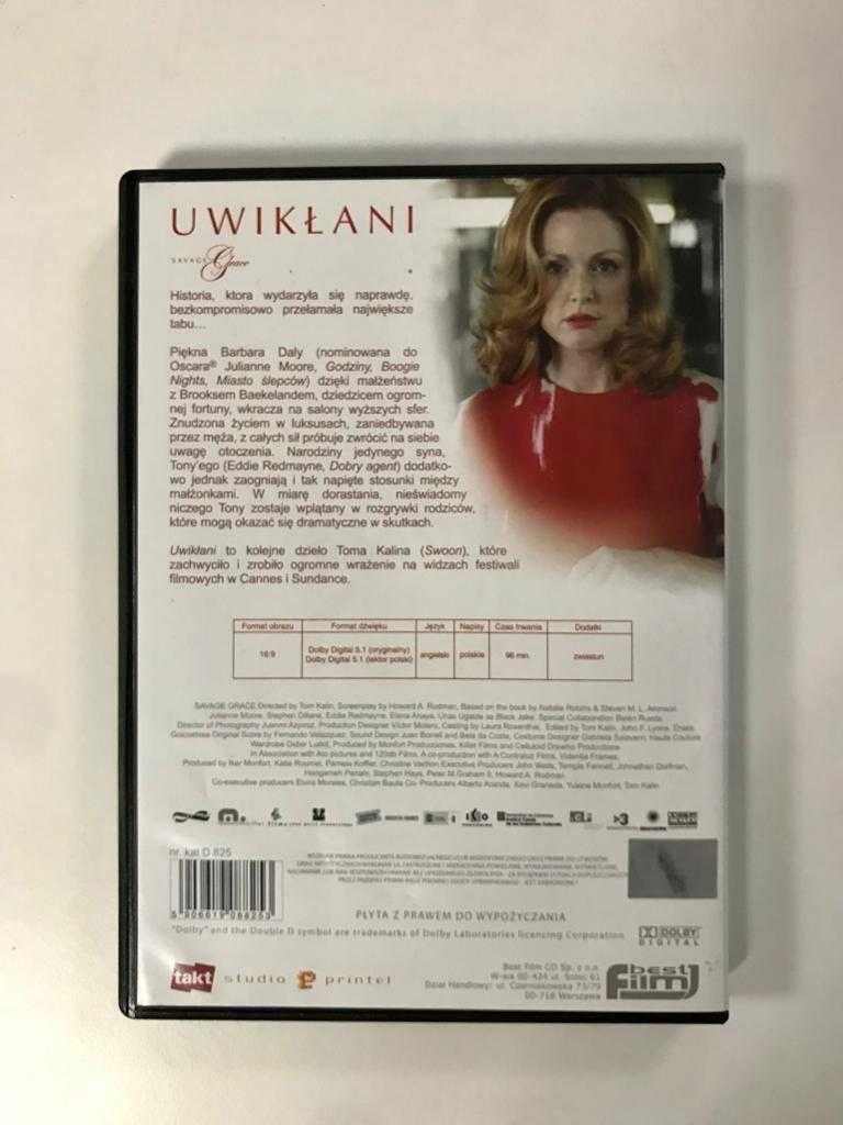 UWIKŁANI film dvd Julianne Moore, A. Reid, S, Dillane, Eddie Redmayne