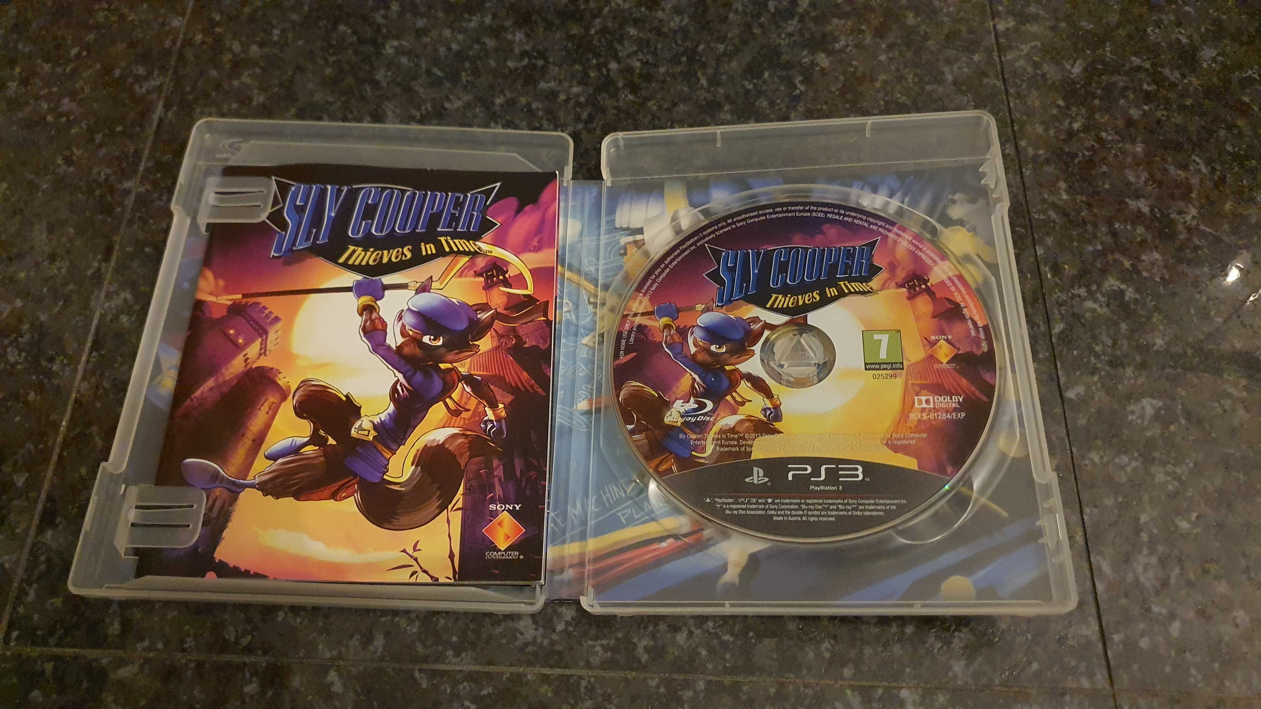 Jogo Sly Cooper Thieves in Time (Ps3 - Completo) (Novo)