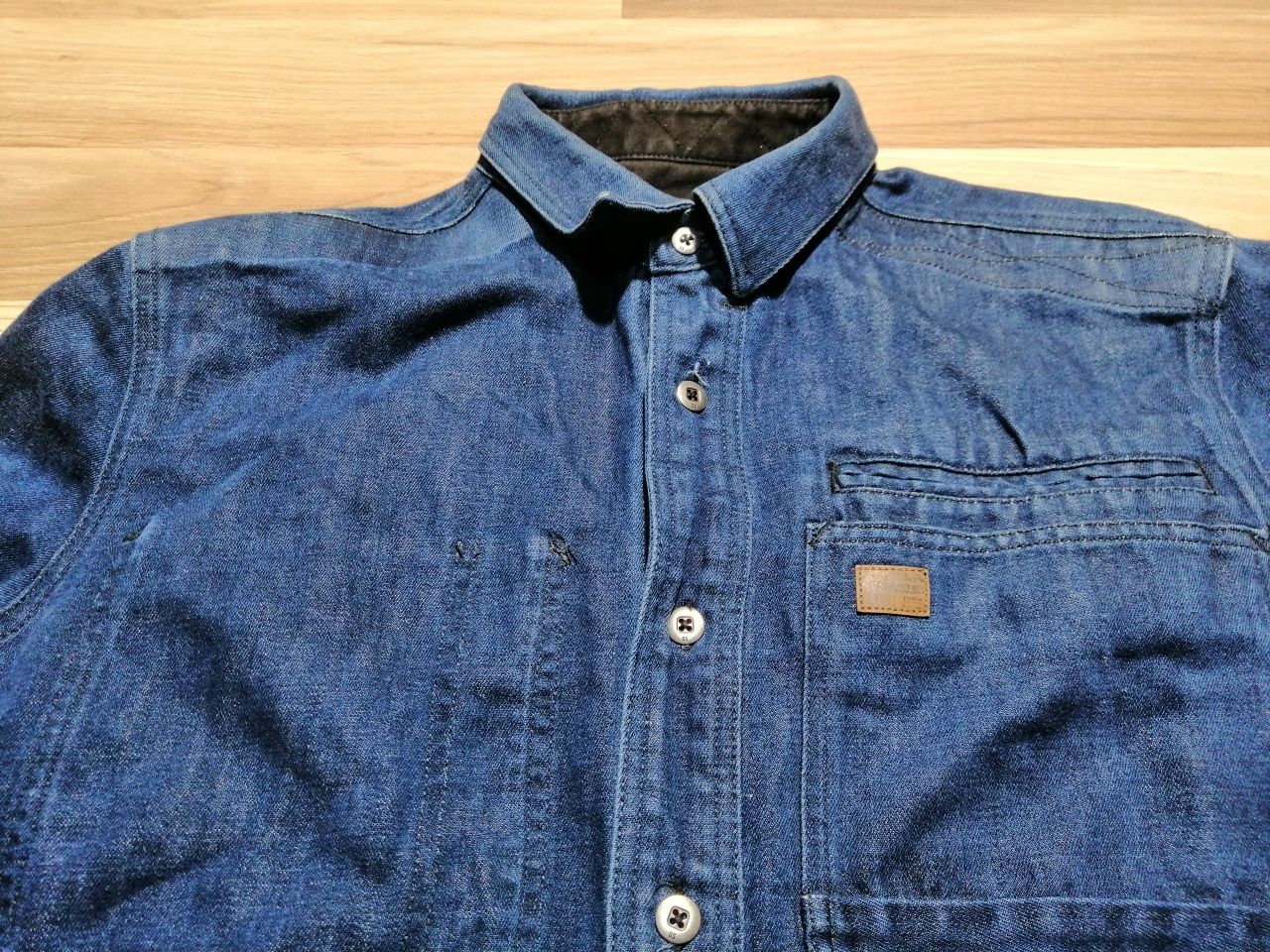 G-Star RAW koszula katana jeansowa w rozmiarze L