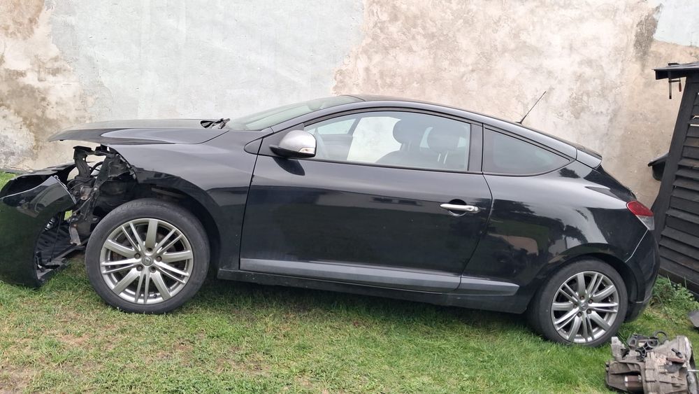 Megane III Coupe GT Line • skóra, klima, 2011 • bez silnika – okazja