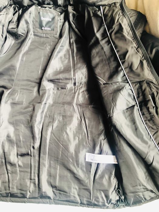 Kurtka zimowa młodzieżowa, chłopięca firmy BERSHKA, rozm.XS