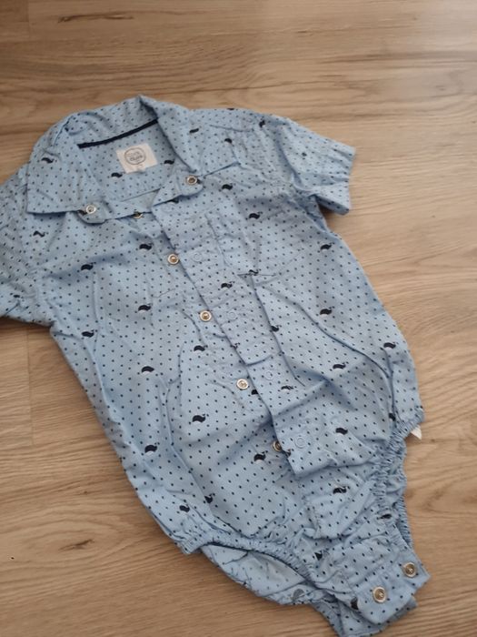 Koszulobody Cool Club Smyk r.80 niebieskie