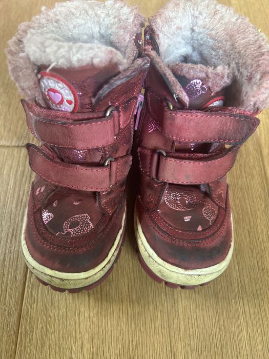 Skórzane kozaki Lasocki kids. R. 23