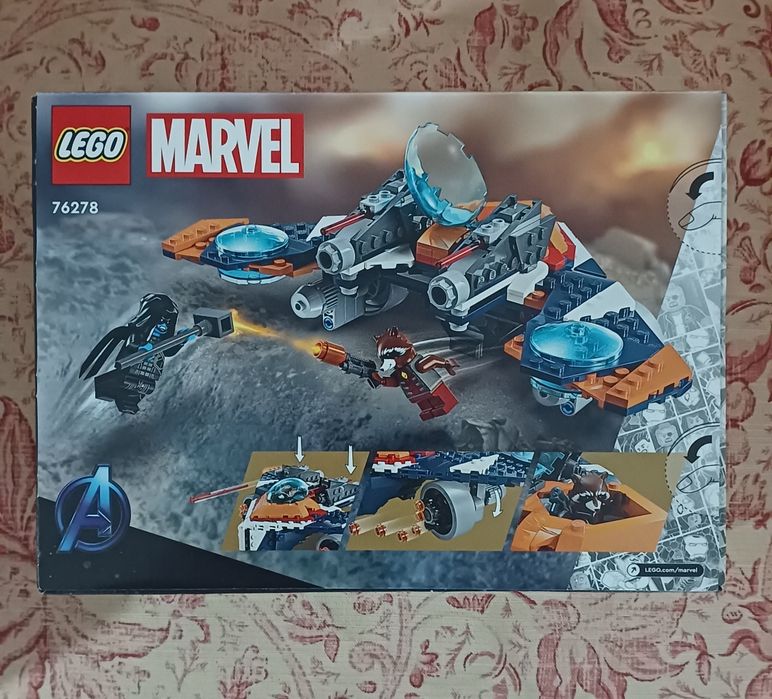 76278 - Rocket's warbird vs Ronan
Novo.
Conforme as fotografias