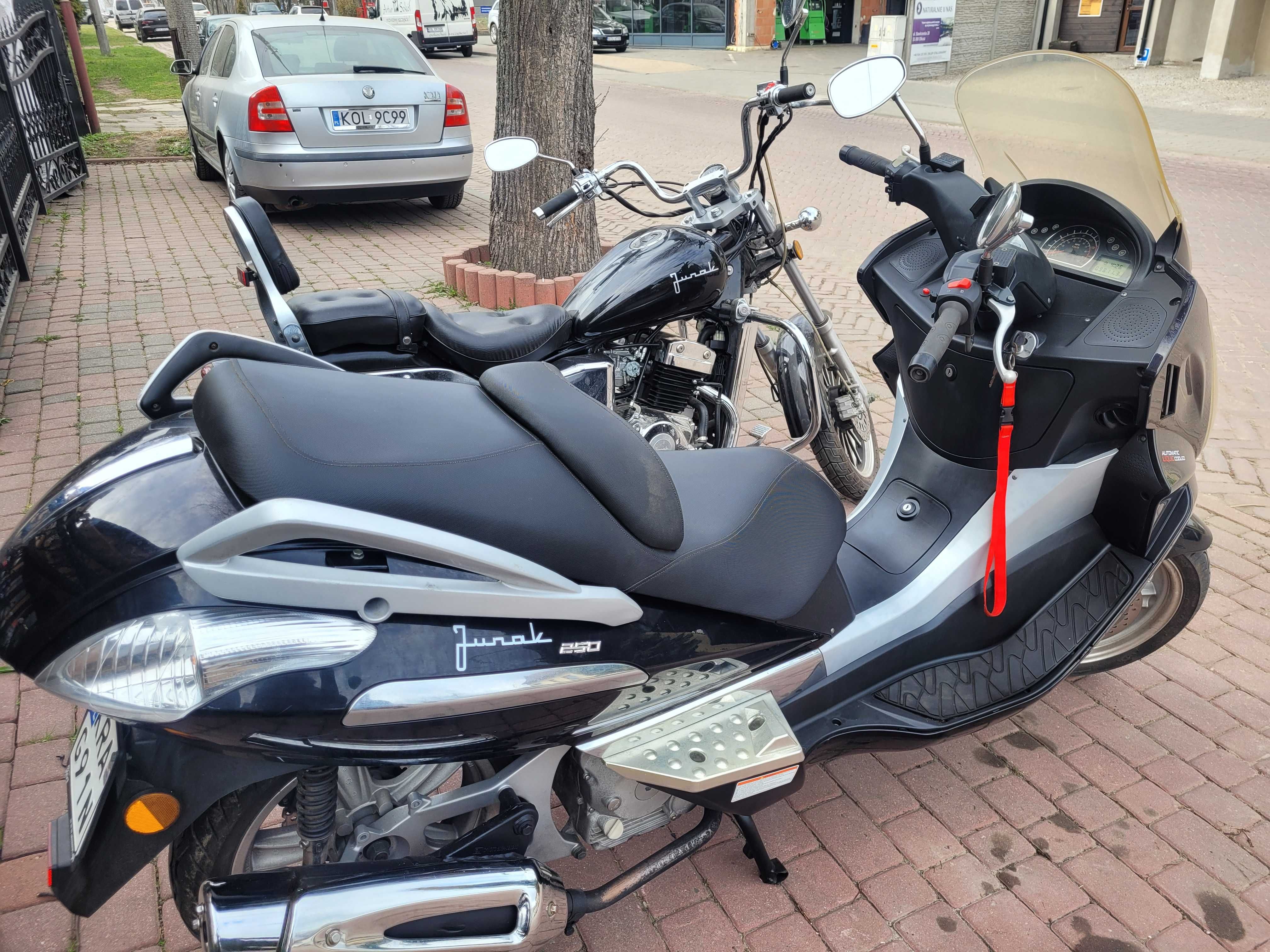 Motocykl Skuter Junak JetMax 250 cmm Olkusz  9451 km