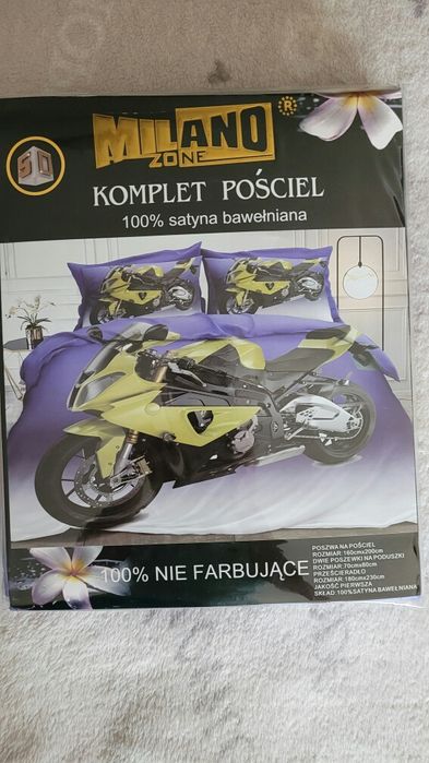 Komplet pościeli 5D Motor