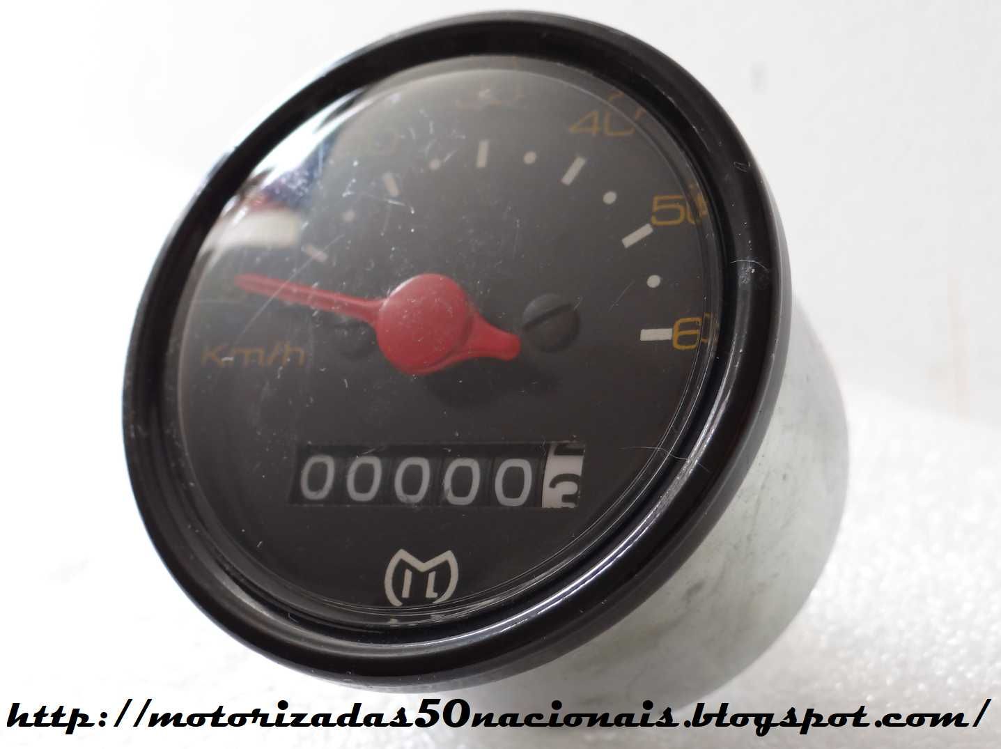 Conta-Km MIL de 60mm p/ Motorizadas Nacionais