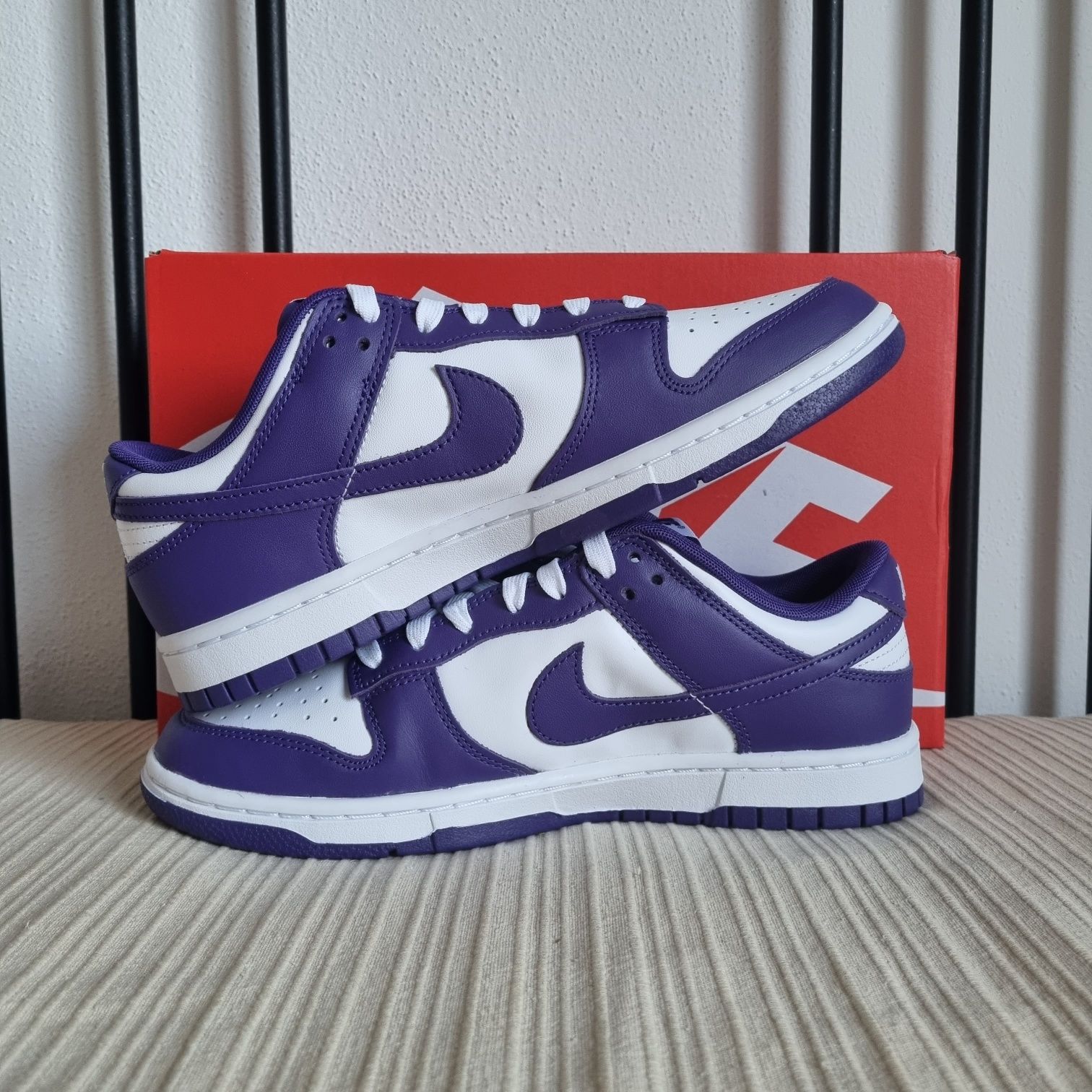 Nike Dunk Low "Court Purple" - Tamanho 42