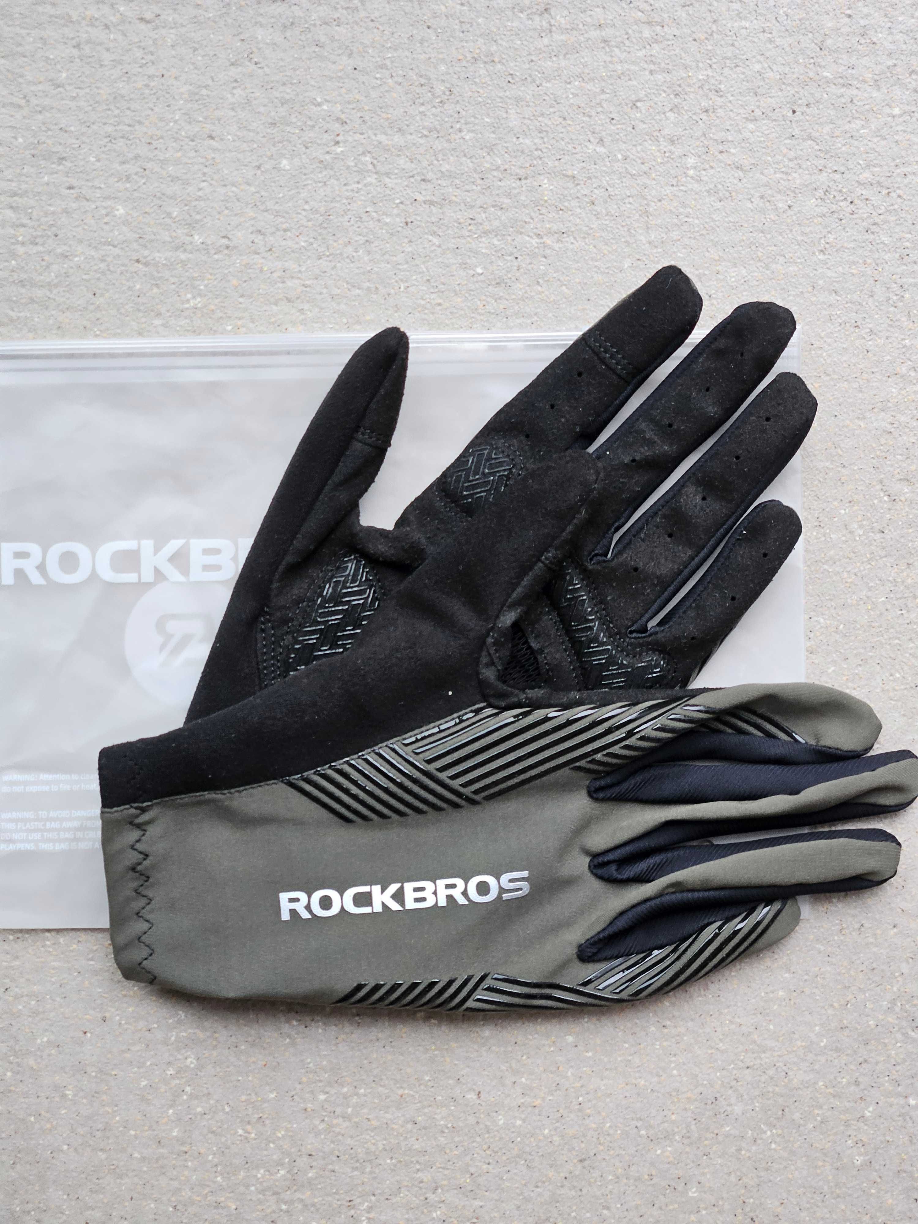 Rękawiczki rowerowe Rockbros na MTB Gravel Trekking (rozmiar M)