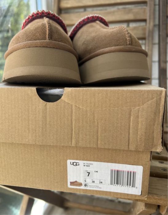Оригинальные Avstralia UGG Tazz Platform Beige ORIGINAL