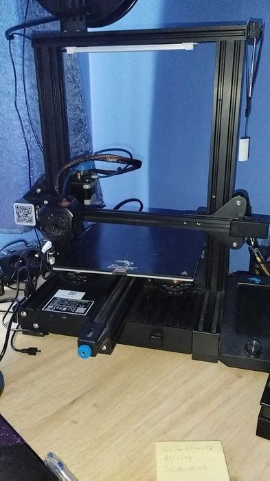 Drukarka 3D Ender 3 v2 + prowadnica (czytaj opis)
