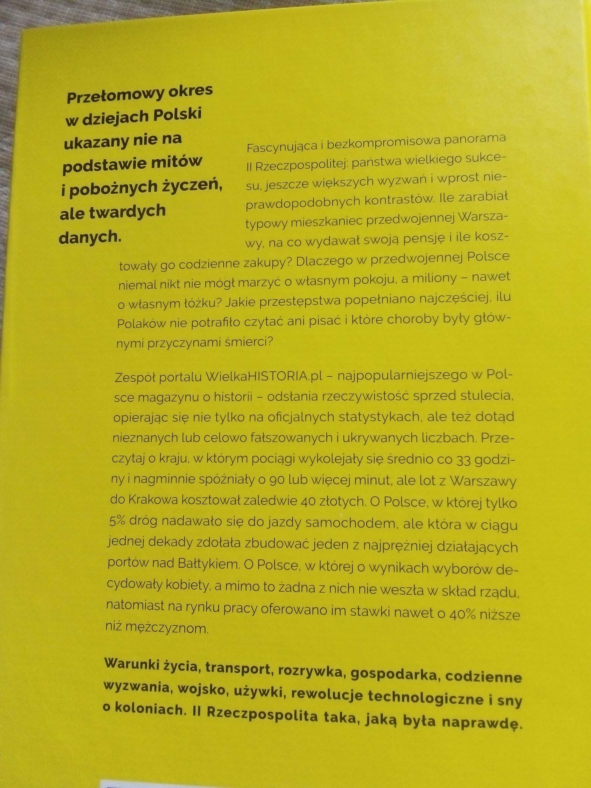 Książka pt. Przedwojenna Polska w liczbach