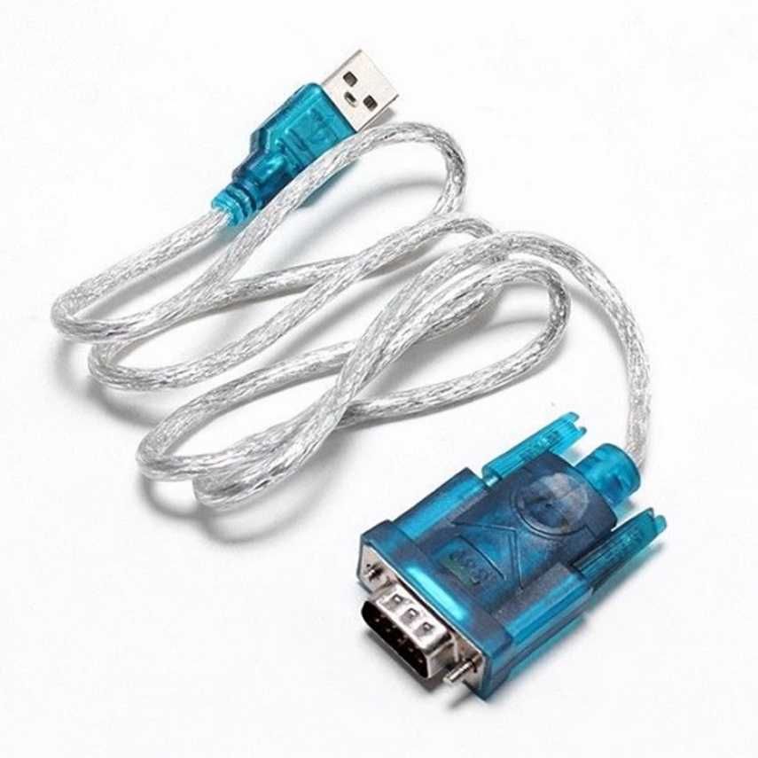 Cabo Adaptador USB para RS232 Porta Serial 9 Pinos DB9