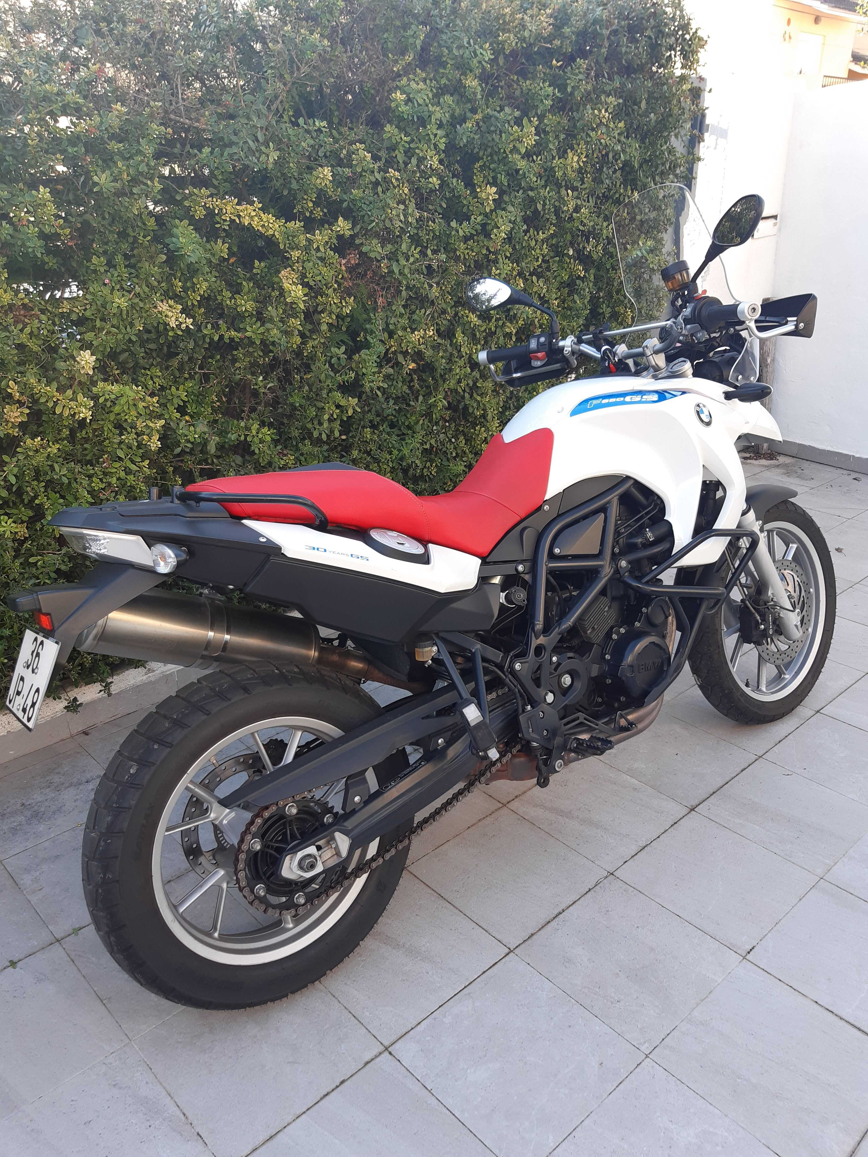 Bmw F650 Gs 2010, edição limitada dos 30 anos Gs.