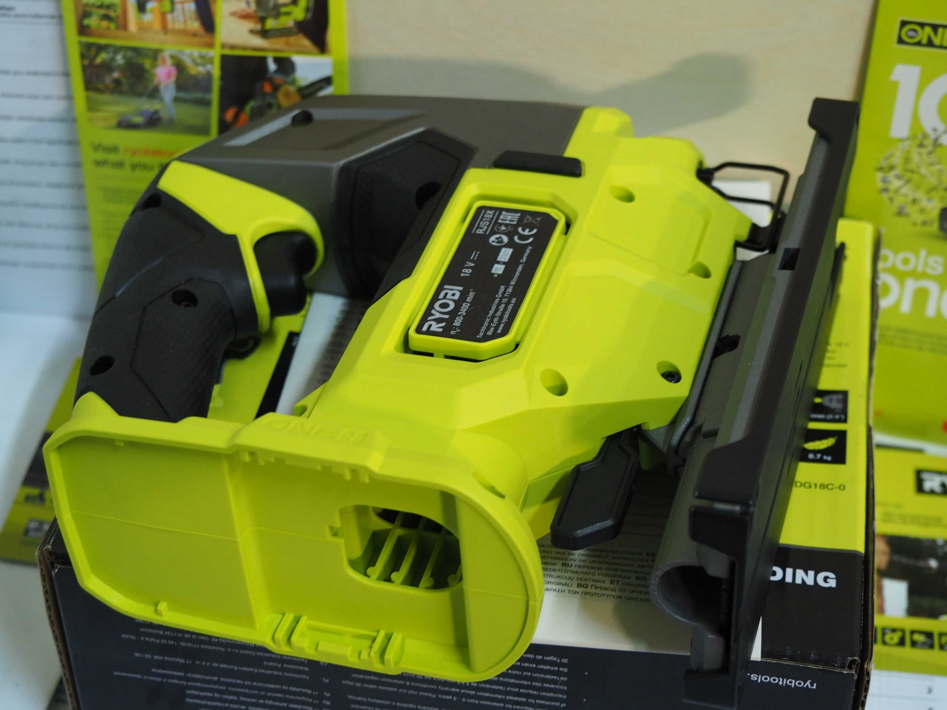 RYOBI RJS 18X wyrzynarka bezszczotkowa ONE HP 18v Niemiecka !