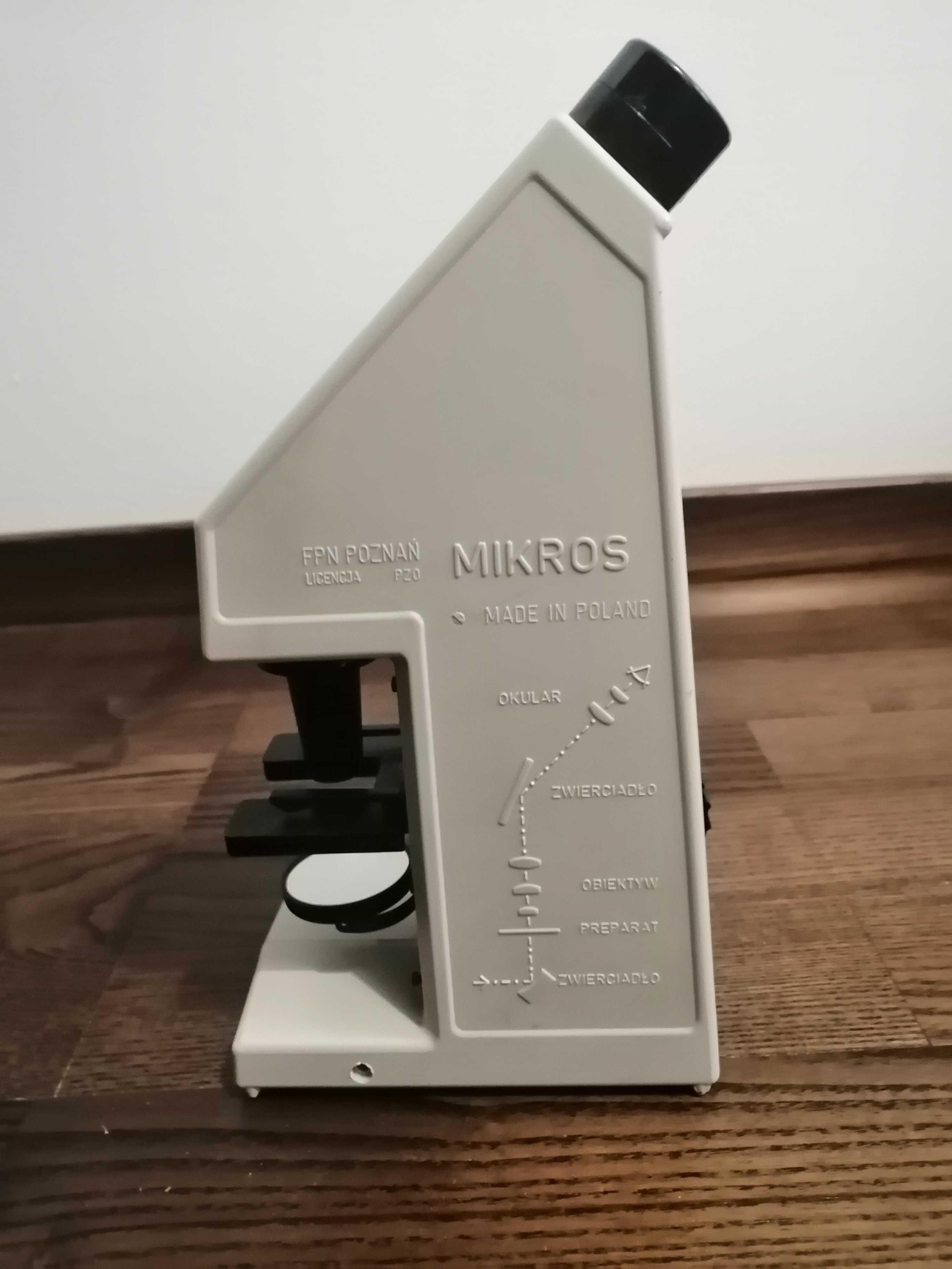 Vintage mikroskop Mikros