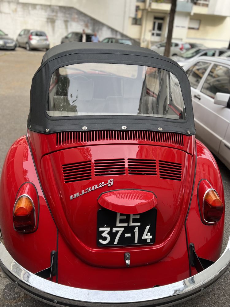 VW Carocha cabrio 1600 dupla admissão
