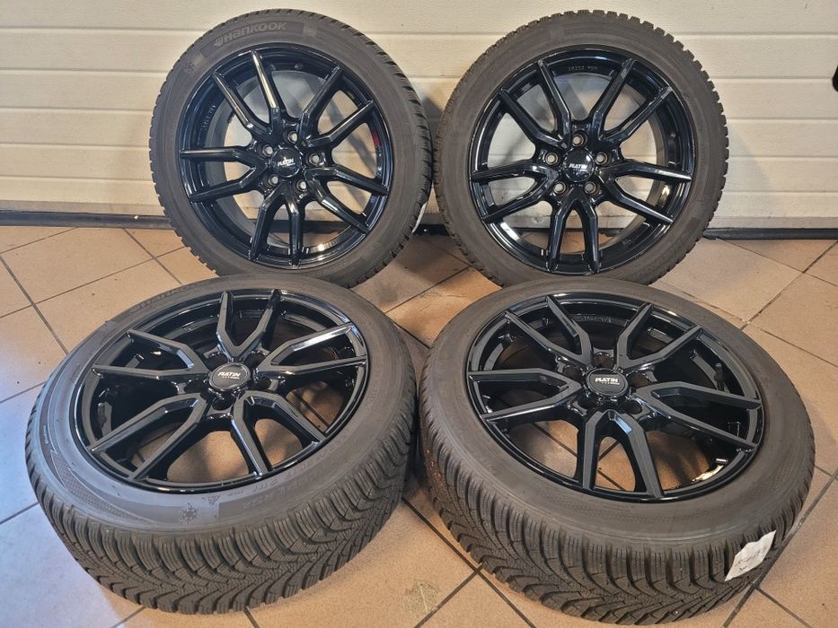 Koła aluminiowe Platin opony zimowe Hankook 225/45/17 ET 46 (8)
