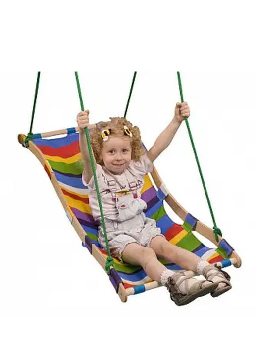 3 в 1 Дитячий спортивний куток з бука з додатковим комплексом розваг