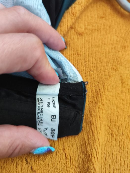 Biustonosz plażowy kąpielowy 80F Kris Line Sorento soft miękki fiszbin