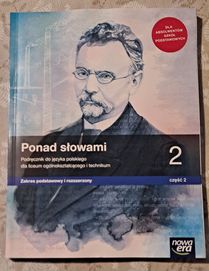 Język polski Ponad Słowami 2 część 2 podręcznik nowy