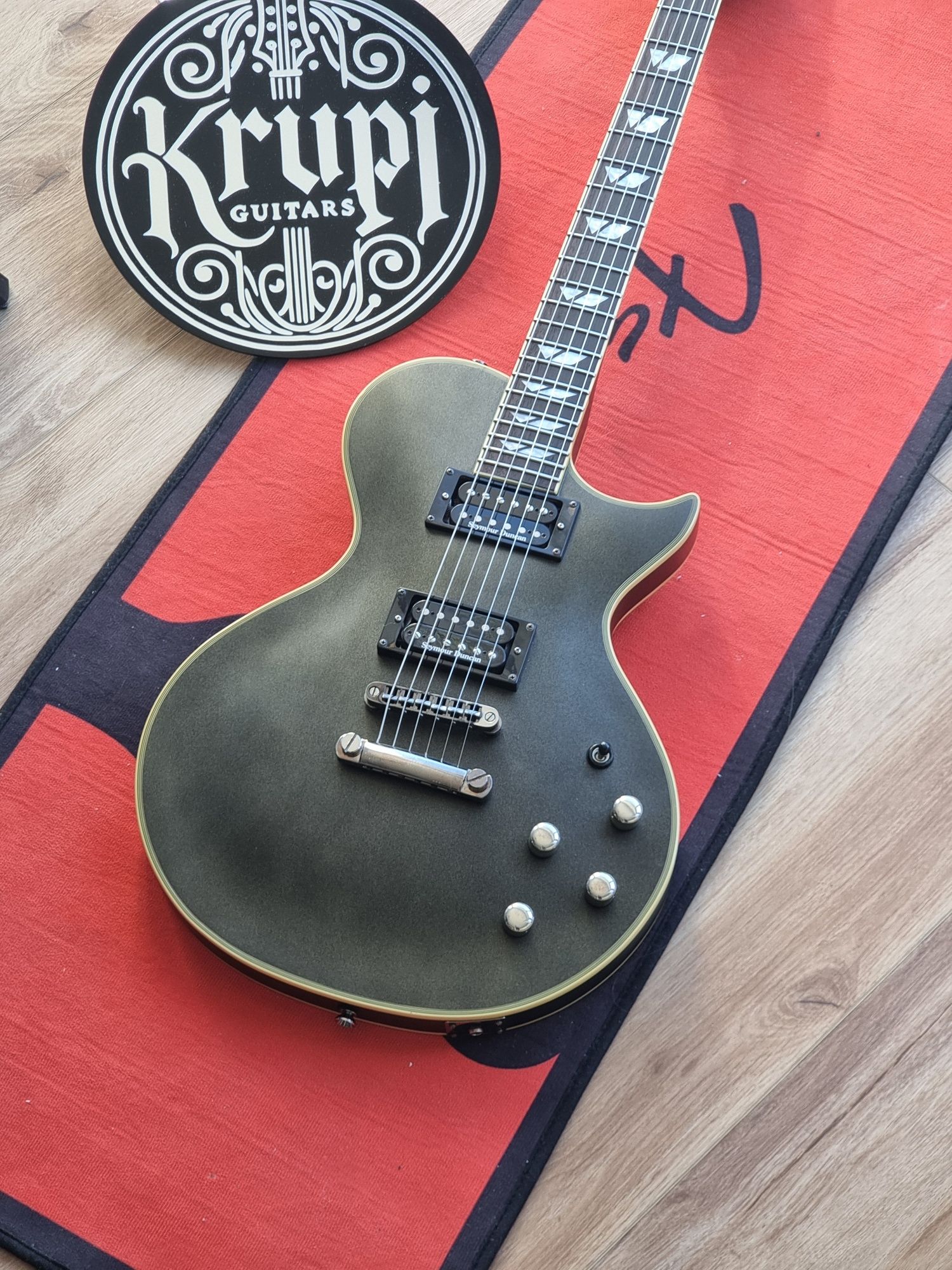 Fernandes Monterey Elite gitara Seymour Duncan Gotoh pokrowiec