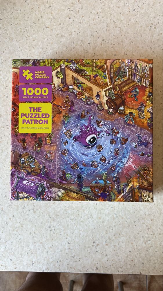 Пазли компанії «Magic Puzzle» - модель «The puzzled Patron»