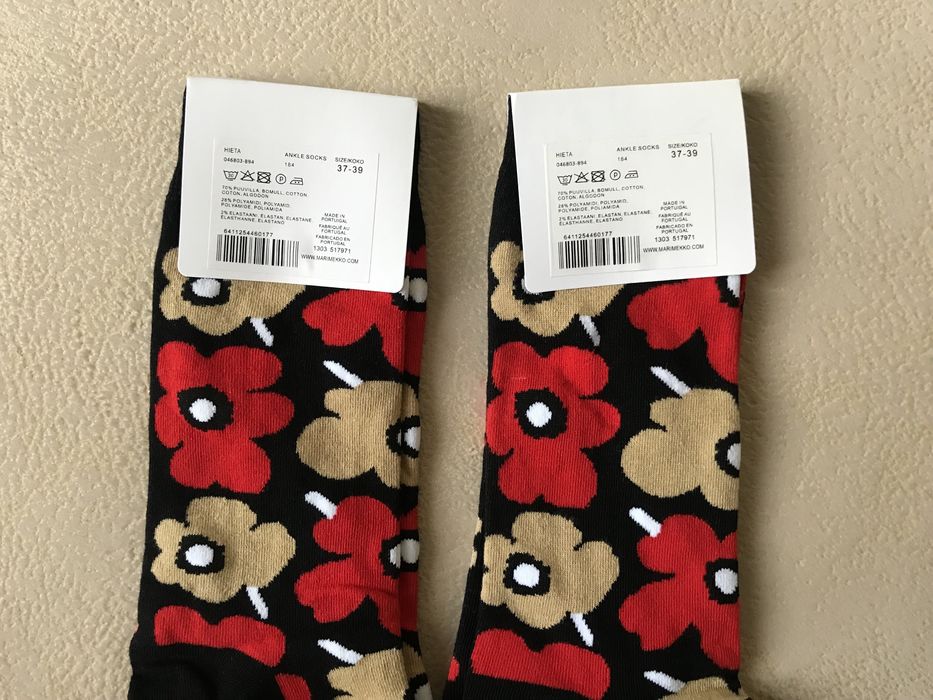 Marimekko оригінал якісні шкарпетки носки жіночі 37-39 р.еластичні