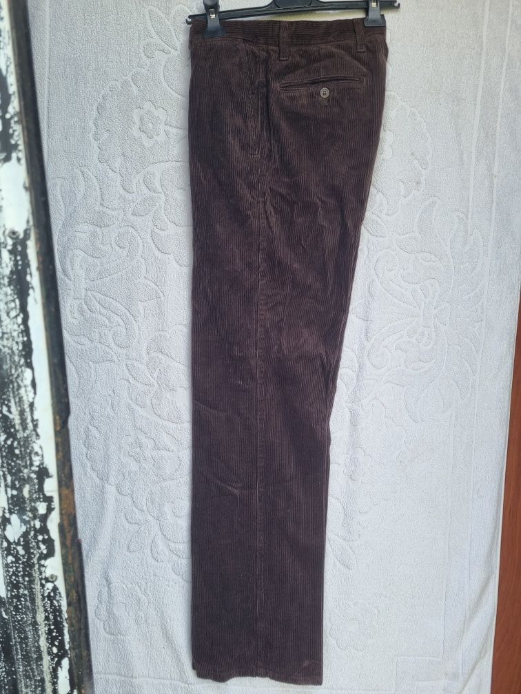 Calça clássica de homem em bombazine verde Guess n°40  CL 030