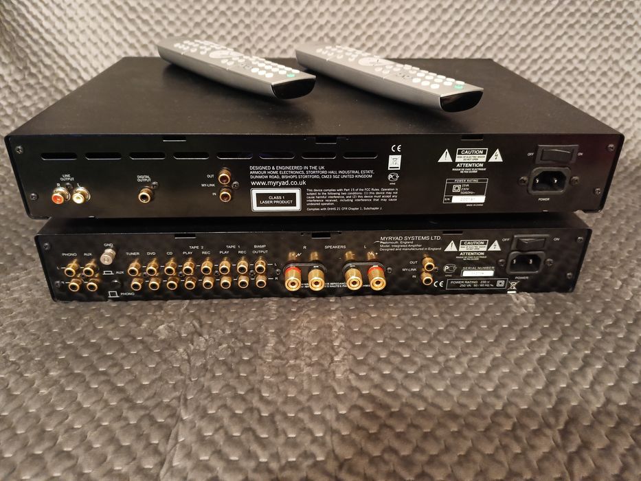 Myryad z140 z112 інтегральний підсилювач усилитель та сд-плеєр,