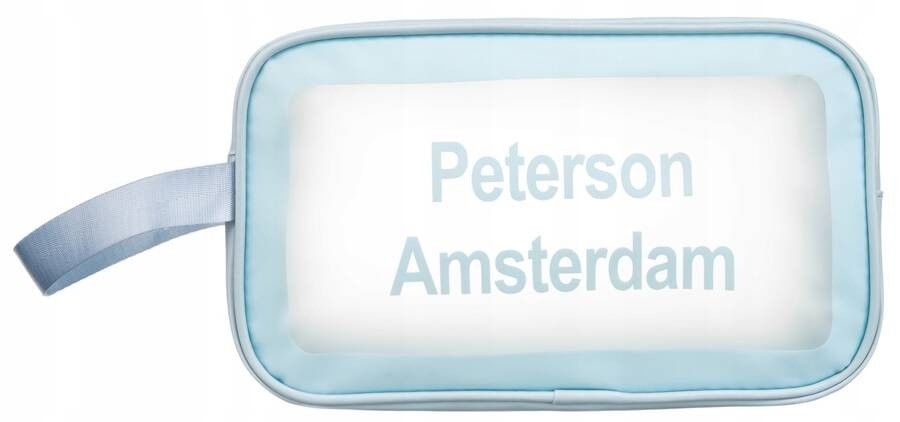 zestaw trzech wodoodpornych kosmetyczek - peterson