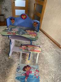 Дитячий столик зі стільцем