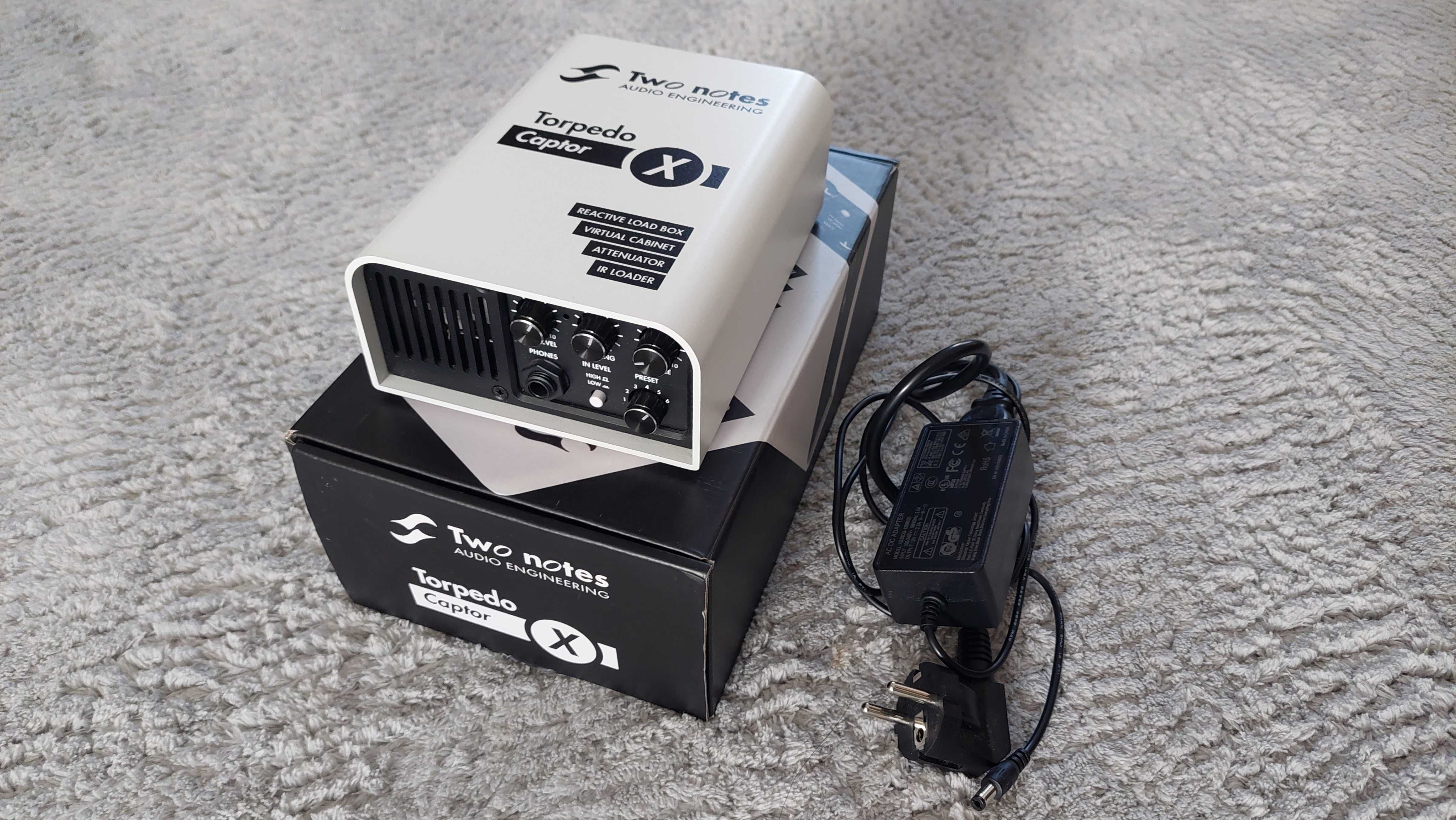Two Notes Torpedo Captor 8 Ohm attenuator