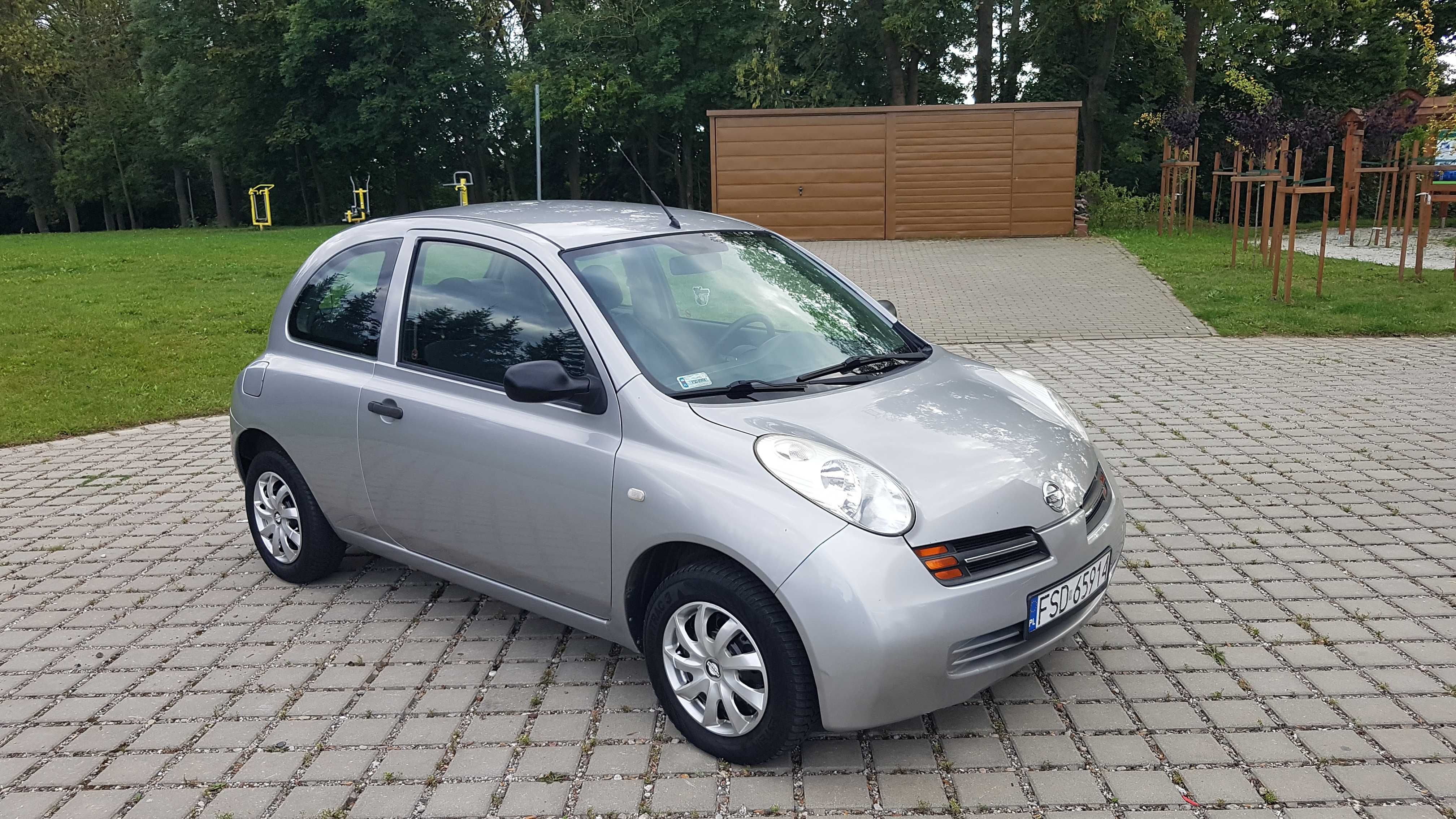 NISSAN MICRA K12 1.2benzyna KLIMATYZACJAsprawna LADNY dobry maly autek