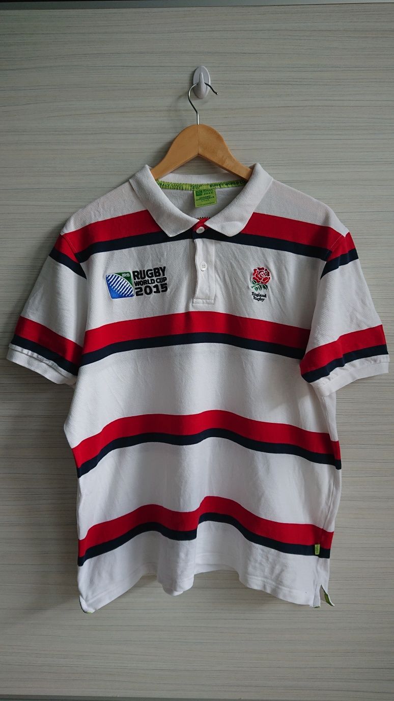 T-shirt koszulka polo Rugby World Cup 2015 England Anglia Sportofolio