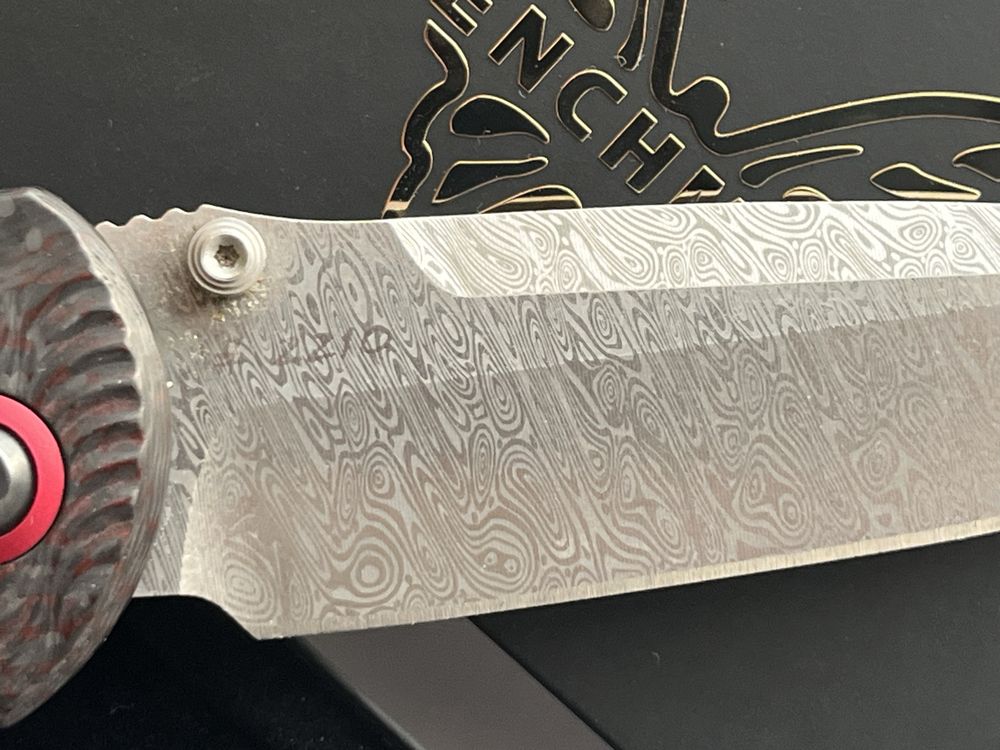 Нож складной Benchmade 908-161 Stryker II  Damascus