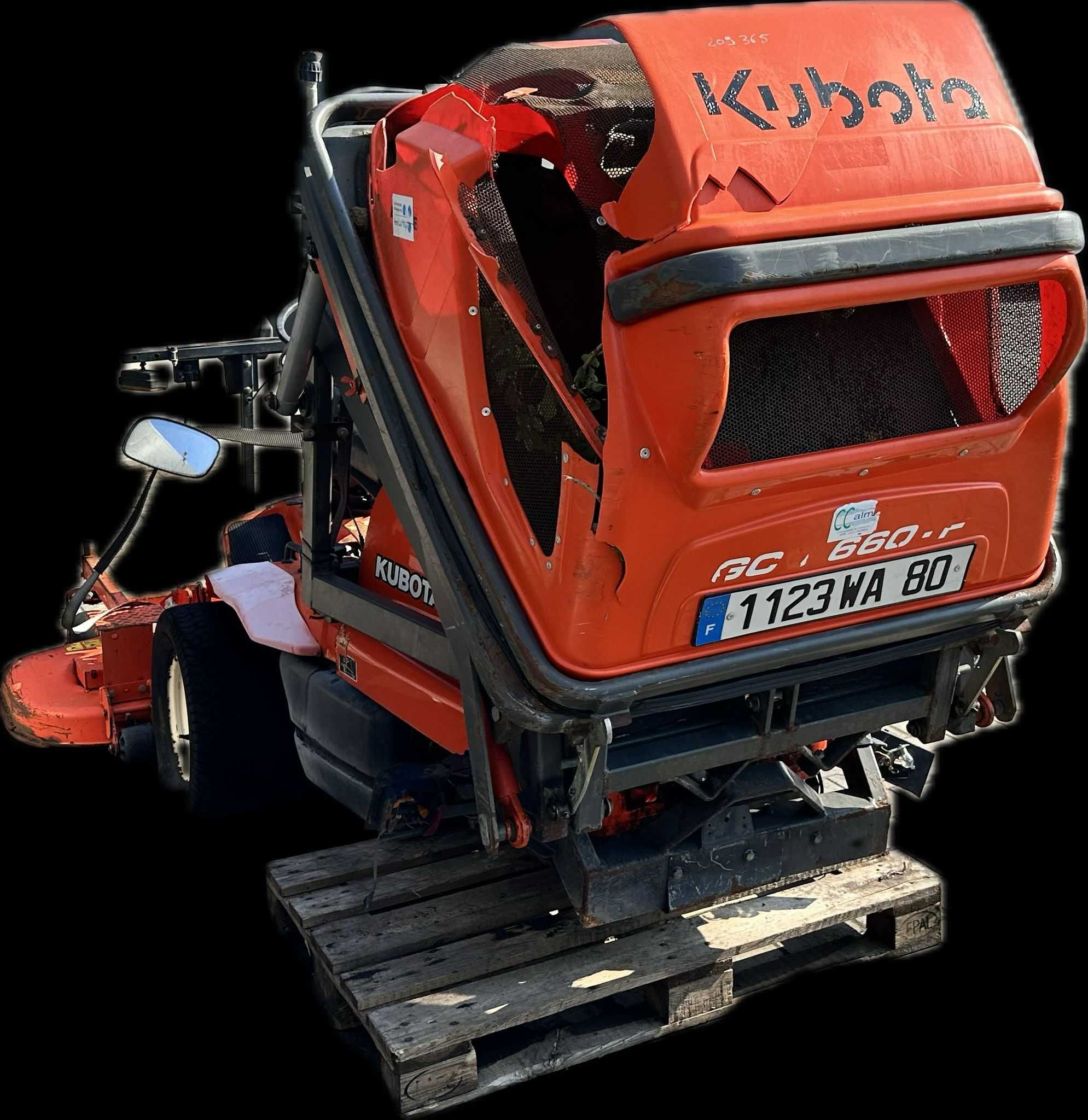 kubota gcd 660 kosiarka