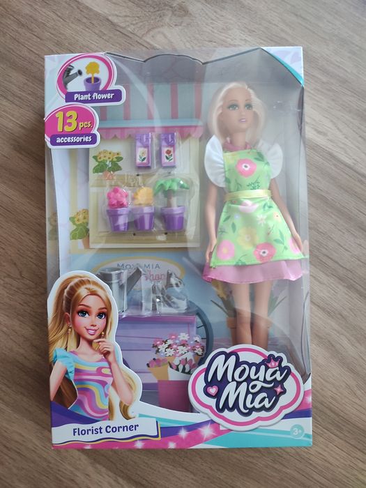 Nowa lalka Moya Mia ogrodniczka