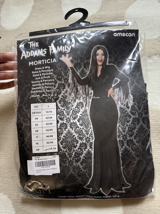 Kostium Morticia Adams M