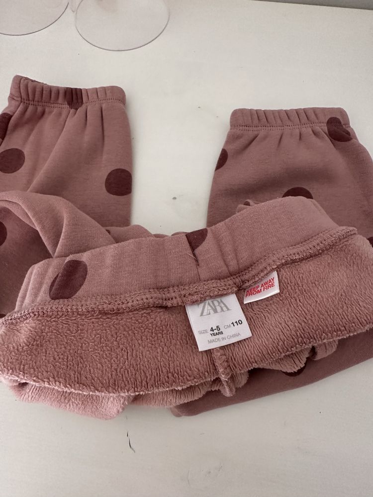 Calcas Treino Cardadas| Zara | Menima