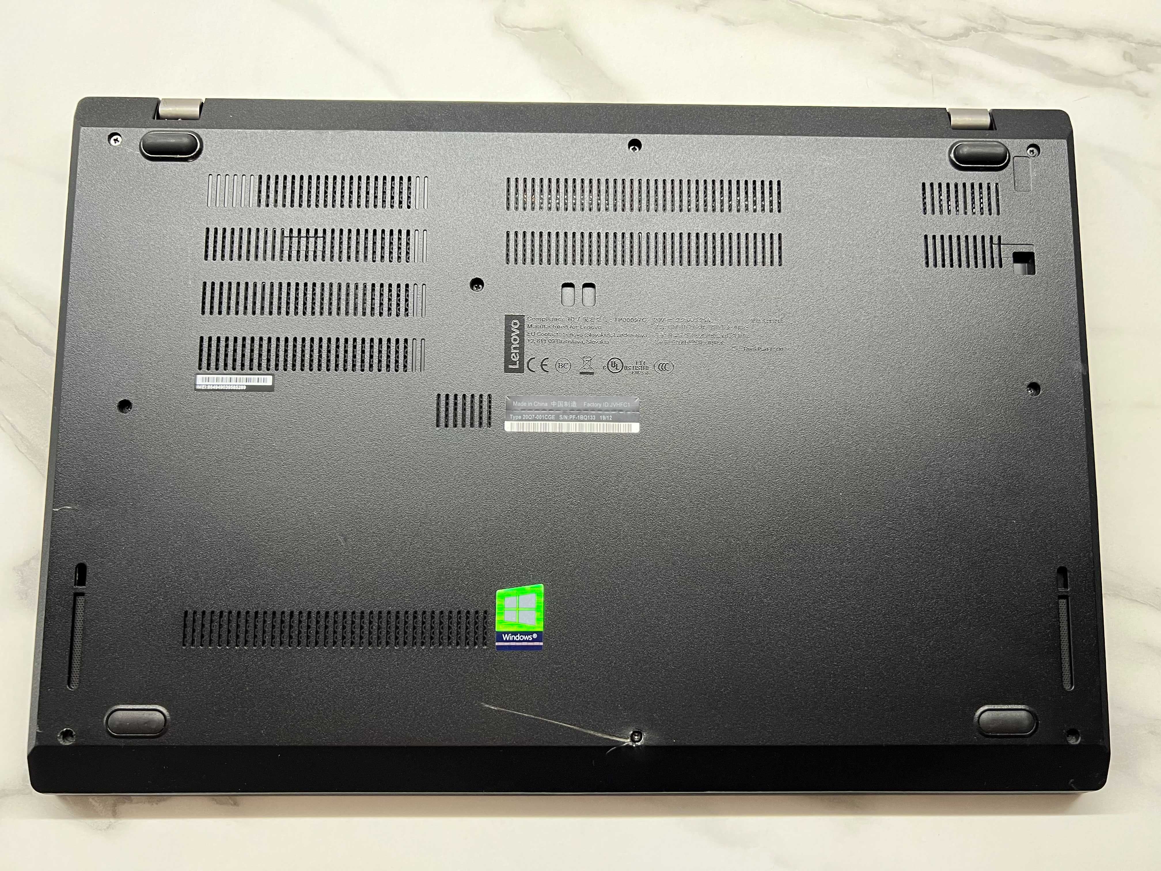 Lenovo ThinkPad L590 Core i5-8265U/16 DDR4/256 SSD/15.6" FullHD IPS