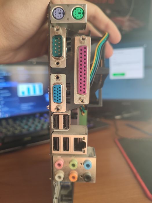 Комплект материнская плата + цп+ озу +кулер